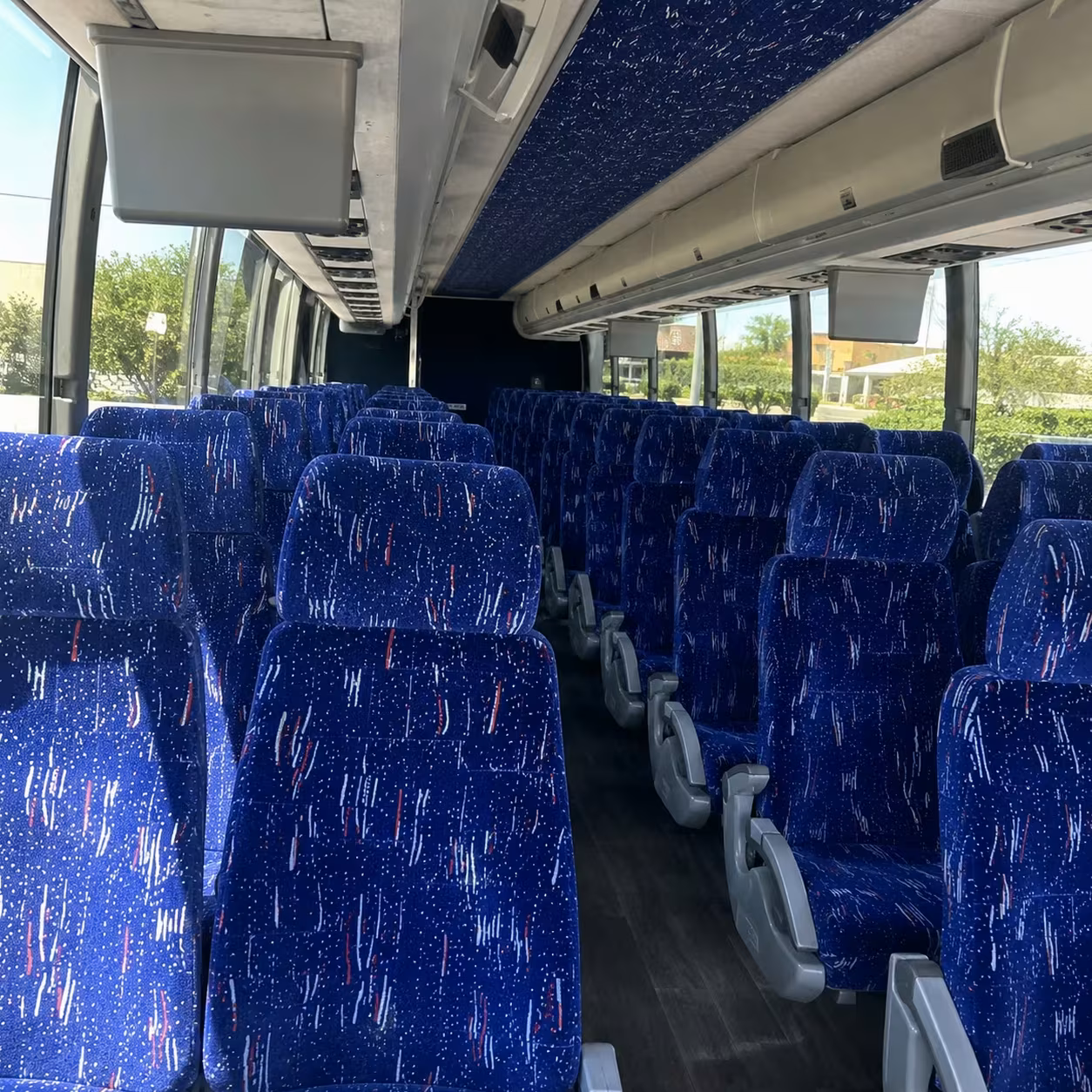 south san francisco charter bus interior
