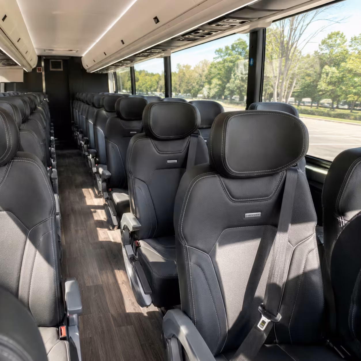 south san francisco charter bus rentals for military troop transfers
