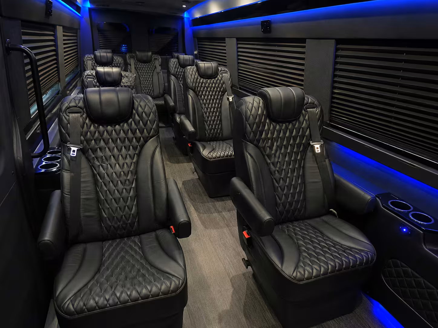 sprinter van with driver interior