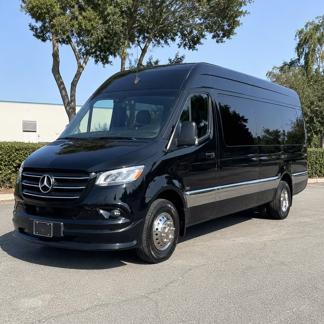 sprinter van with driver